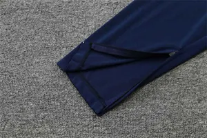 Polo Jordan PSG white sapphire blue print 4