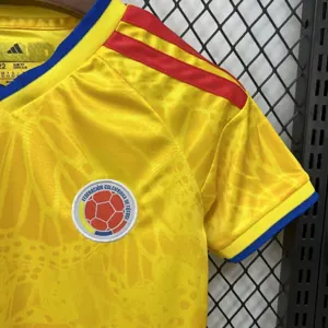 2026 World Cup Colombia Home Kids Kit Soccer T-Shirt AAAAJersey Supply Yupoo 5