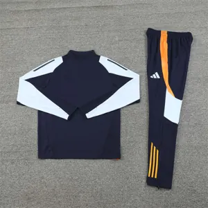 24-25 Real Madrid Long Sleeve Training Suit Football Shirts 2