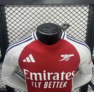 24-25 Arsenal Home Long Sleeve Kit Player Version Shirt AAAAJersey Supplier Yupoo 1