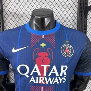 25-26 PSG Special Edition Kit Player Version Maillot été Soccer Sino Shirt AAAAJersey Yupoo 1