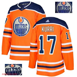 2018 Edmonton Oilers ice hockey jersey M-3XL 埃德蒙顿油人队时尚亮片款冰球服 16