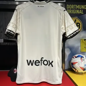 23-24 AC Milan Fouth Kit Beige Shirt Jerseys World Yupoo 8