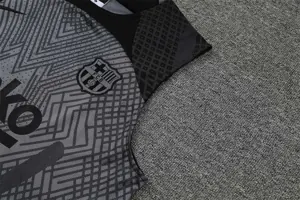 22-23 Barcelona vest training suit kit grey 8