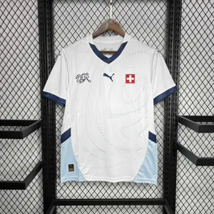 2024 Switzerland Away Kit UEFA Euro Shirt Football AAAAJersey Supplier