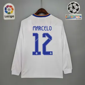 21-22 Real Madrid home long sleeve 16