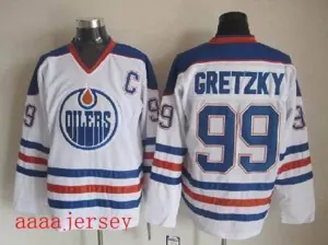 Edmonton Oilers retro ice hockey jersey M-3XL 埃德蒙顿油人队复古冰球服