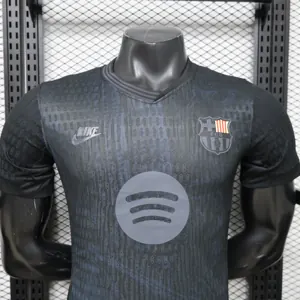 2026-27 Barcelona Concept Black Soccer Shirt Player Version 2