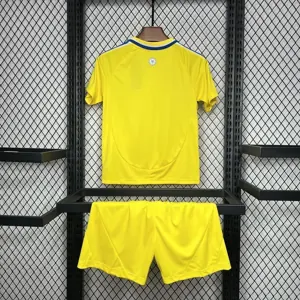 24-25 Leeds Away Kid Kits Youth Apparels Football AAAAJersey Yupoo 1