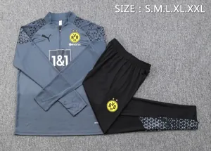 23-24 Dortmund Long Sleeve Training Suit Yupoo 1