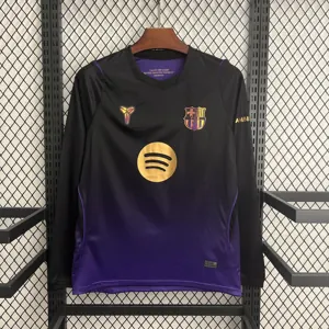 26-27 Barcelona Mens Away Kit Football Long Sleeve T-Shirt AAAAJersey Supply Yupoo 9 2