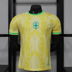 2026 Brazil Mens Special Edition Player Version Football Yellow Shirt AAAAJersey Supply Yupoo 8