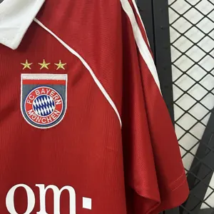 05-06 Bayern Munich Home Retro Kit Vintage Shirt AAAAJersey Dropship Yupoo 3