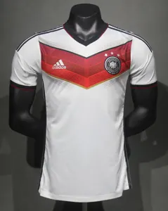 2014 Germany Home World Cup Retro Kit Vintage Player Version Sino Shirt AAAAJersey Dropship Yup