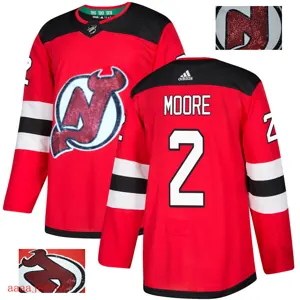 2018 New Jersey Devils Ice Hockey jersey M-3XL 新泽西魔鬼队时尚亮片款冰球服 6