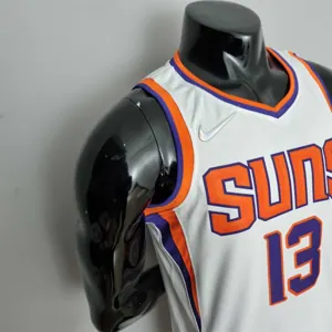 75th Anniversary Nash #13 Phoenix Suns White NBA Jersey 5