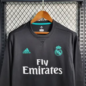 17-18 Real Madrid away long sleeve 6