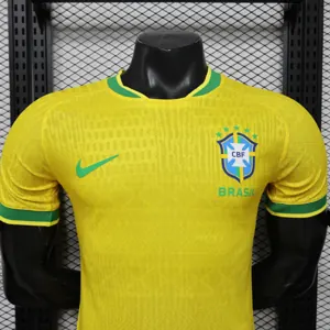 2026 Brazil Mens Special Edition Player Version Football Yellow Shirt AAAAJersey Supply Yupoo 7
