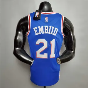 Embiid #21 Detroit Pistons blue 2