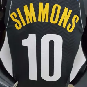 Brooklyn Nets Simmons #10 City Edition Black 6