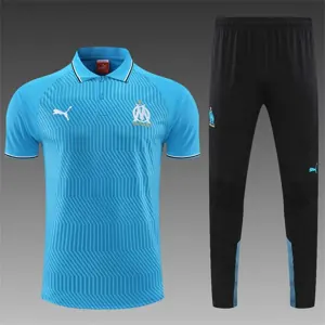 Polo Marseille sky blue stripes 12