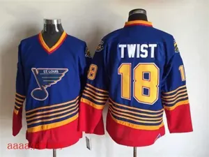 St. Louis Blues retro ice hockey jersey M-3XL 圣路易蓝调队复古冰球服