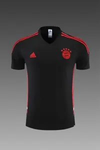22-23 Bayern Munich Training Short Sleeve Kit Black 19