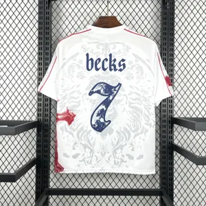 2025 England Becks #7 Special Edition Soccer T-Shirt AAAAJersey Supply Yupoo 1