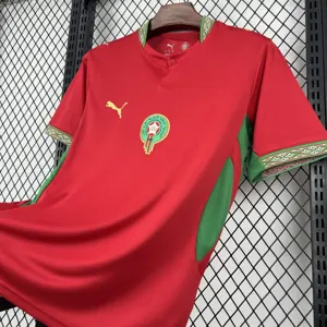 2026 World Cup Morocco Home Kit Football T-Shirt AAAAJersey Supply Yupoo 9