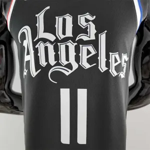 WALL#11 Los Angeles Clippers Black NBA jersey 2