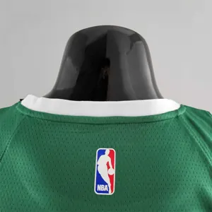 Boston Celtics Tatum #0 Green Gold NBA Jersey 8