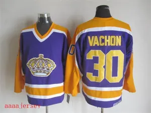 Los Angeles Kings retro ice hockey jersey M-3XL 洛杉矶国王队复古冰球服 2