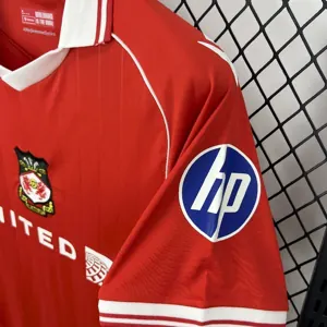 25-26 Wrexham Home Kit Red T-Shirt Soccer Uniforms Sport AAAAJersey Dropship Yupoo 5
