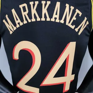 New MARKKANEN#24 Team City Edition Black 6