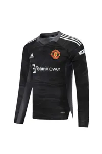 21-22 Manchester United black goalkeeper long sleeve 7