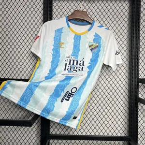 24-25 Malaga Home Kit Football Apparels Sport AAAAJersey Yupoo 5