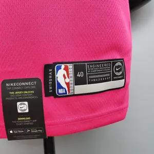 ADEBAYO#13 Miami Heat V-neck pink 3