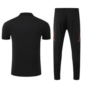 25-26 Colombia Black POLO Training Kits Football Tracksuits 1