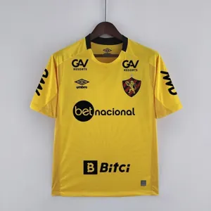 22-23 Recife sports yellow goalkeeper