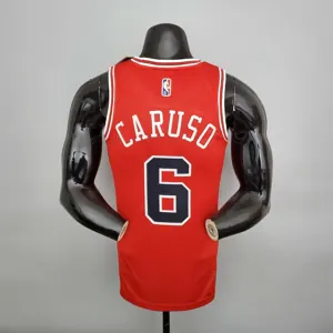 75th Anniversary CARUSO#6 Bulls Red 3