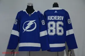 Tampa Bay Lightning kids ice hockey jersey SM-LXL 坦帕湾闪电队童装冰球服 2