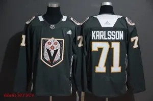 Vegas Golden Knights ice hockey jersey M-3XL 维加斯金骑士队冰球服 1