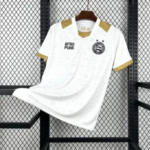25-26 Bahia White November AFROPUNK Soccer T-Shirt AAAAJersey Yupoo