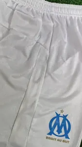 25-26 Marseille Home Kid Kits Player Version Youth Apparels Football AAAAJersey Supply Yupoo 1