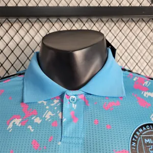 23-24 Player Edition Inter Miami Training Jersey Blue S-XXL 8