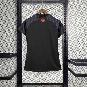 24-25 Vasco da Gama Warm-Up Black Woman Shirt Soccer Uniforms AAAAJersey Supplier Yupoo 1