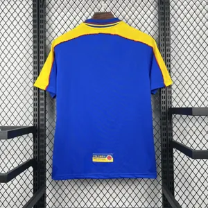 1998 Colombia Retro Mens Away Kit Football T-Shirt AAAAJersey Supply Yupoo 6 2