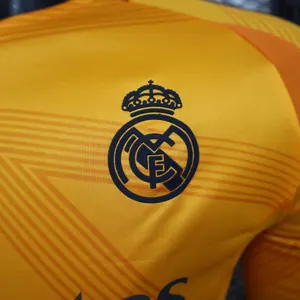 24-25 Real Madrid Away Long Sleeve Kit Player Version Shirt Sport AAAAJersey Yupoo 1