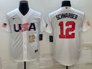 USA 2023 World Cup Baseball Jerseys 11
