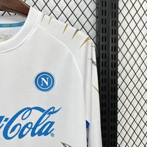 25-26 Napoli Special Edition Kit Soccer Long Sleeve T-Shirt AAAAJersey Supply Yupoo 2